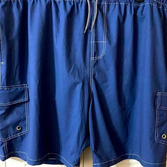 Board Shorts, Sz 5X, 5XL, Brand Logo Unidentifiable, See Pics, Swim - Picture 8 of 12